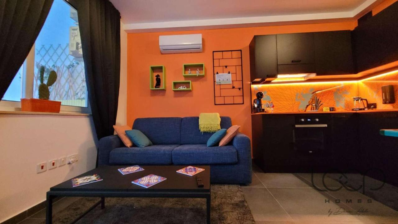 Modern - 50 M From Sea - Free Wi-Fi - Super Cool - Terrace - Fully Air-Conditioned St. Paul's Bay Exterior foto